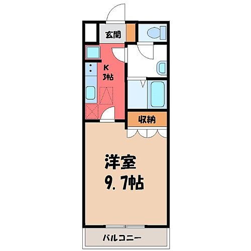 茨城県筑西市伊佐山 川島駅 1K アパート 賃貸物件詳細