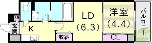  2K（35.44平米）浴室乾燥機・システムキッチン