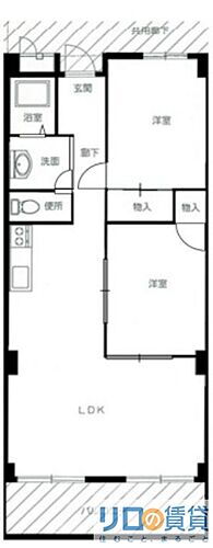 大阪府大阪市東淀川区東中島2丁目 南方駅 2LDK マンション 賃貸物件詳細