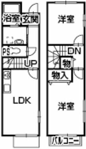 フォルモサＩ 1階 2LDK 賃貸物件詳細