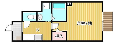 ｅｓｔｕｄｉｏ２４ 1階 1K 賃貸物件詳細