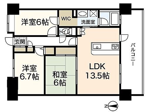 広島県廿日市市阿品3丁目 阿品駅 3LDK マンション 賃貸物件詳細