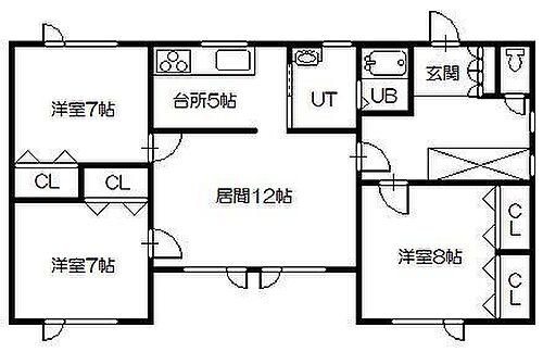 北海道旭川市南六条通２６丁目 賃貸一戸建て