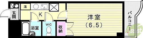 ベルメーユ滝原 4階 1K 賃貸物件詳細