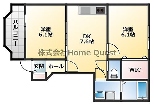 大阪府八尾市小畑町2丁目33-1 近鉄八尾駅 2DK アパート 賃貸物件詳細