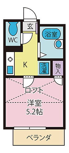 山梨県甲府市塩部3丁目 甲府駅 1K アパート 賃貸物件詳細