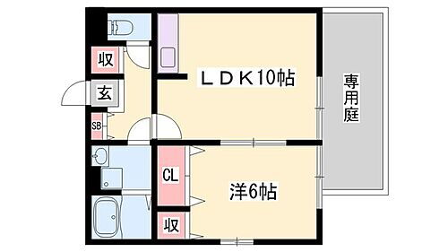 兵庫県姫路市飾磨区英賀西町3丁目 夢前川駅 1LDK アパート 賃貸物件詳細
