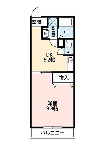 愛知県岡崎市洞町字西丸根18-2 男川駅 1DK アパート 賃貸物件詳細