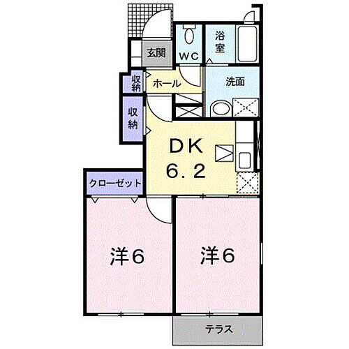 ポルト　アージュ　２ 1階 2DK 賃貸物件詳細