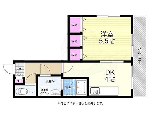 コンフォートＮビル 7階 1DK 賃貸物件詳細