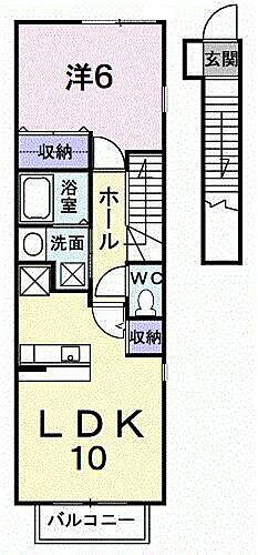 愛媛県松山市山越6丁目 本町六丁目駅 1LDK アパート 賃貸物件詳細