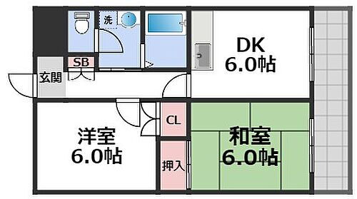 大阪府大阪市西成区南津守7丁目15-21 北加賀屋駅 2DK マンション 賃貸物件詳細