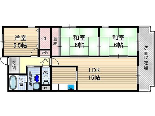 大阪府茨木市小柳町 沢良宜駅 3LDK マンション 賃貸物件詳細