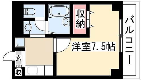 プチメゾン矢田 3階 1K 賃貸物件詳細