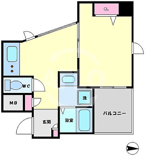 大阪府大阪市北区菅栄町 天神橋筋六丁目駅 1DK マンション 賃貸物件詳細