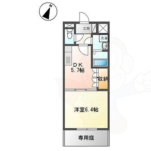 大阪府堺市北区東浅香山町1丁 北花田駅 1DK アパート 賃貸物件詳細