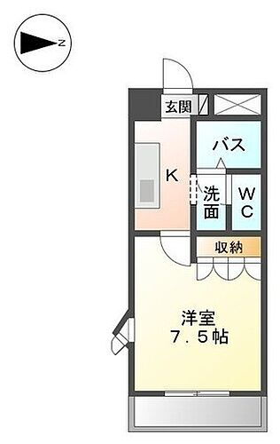 和歌山県和歌山市南出島 宮前駅 1K アパート 賃貸物件詳細