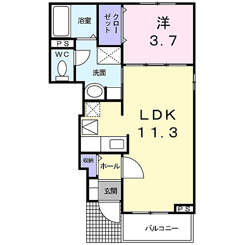 和歌山県和歌山市西浜1262-24 和歌山市駅 1LDK アパート 賃貸物件詳細