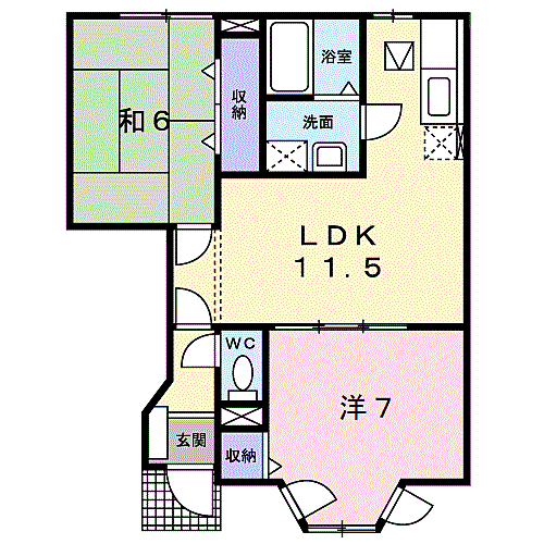 和歌山県有田市箕島855-1 箕島駅 2LDK アパート 賃貸物件詳細