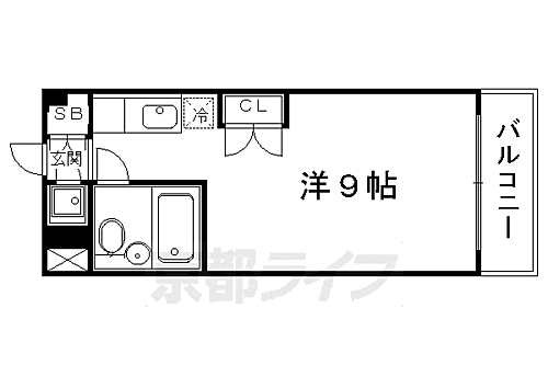 京都府京都市北区小山上初音町 北大路駅 1K マンション 賃貸物件詳細