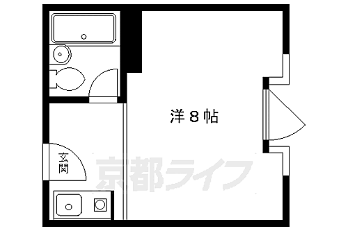 ペルル 3階 1K 賃貸物件詳細