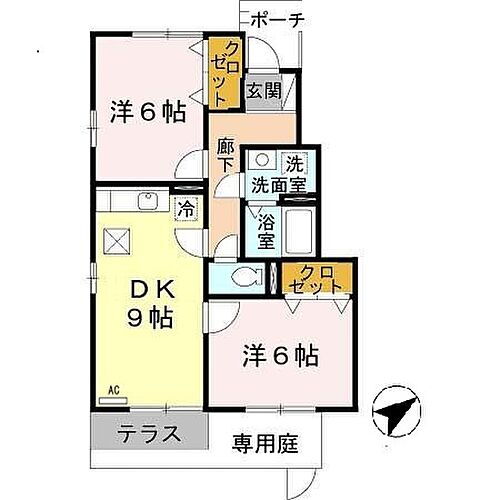 和歌山県和歌山市栄谷 紀ノ川駅 2DK アパート 賃貸物件詳細