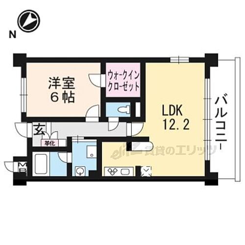 滋賀県栗東市小柿4丁目 草津駅 1LDK マンション 賃貸物件詳細