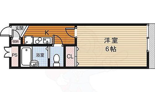 大阪府茨木市南春日丘6丁目 阪大病院前駅 1K アパート 賃貸物件詳細