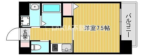 リヴィアス難波クラス 14階 1K 賃貸物件詳細