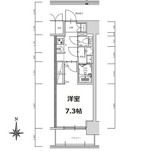 愛知県名古屋市中村区亀島1丁目 亀島駅 1K マンション 賃貸物件詳細