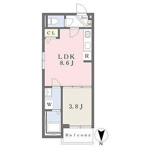 愛知県名古屋市中川区中郷2丁目 高畑駅 1LDK アパート 賃貸物件詳細