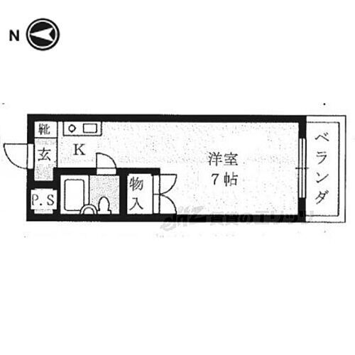 京都府京都市中京区壬生梛ノ宮町 大宮駅 1K マンション 賃貸物件詳細