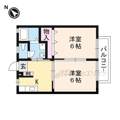 滋賀県愛知郡愛荘町市 愛知川駅 2DK アパート 賃貸物件詳細