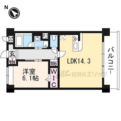 滋賀県草津市上笠2丁目 草津駅 1LDK マンション 賃貸物件詳細