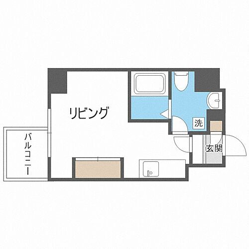 プライマル札幌北１８条 4階 ワンルーム 賃貸物件詳細
