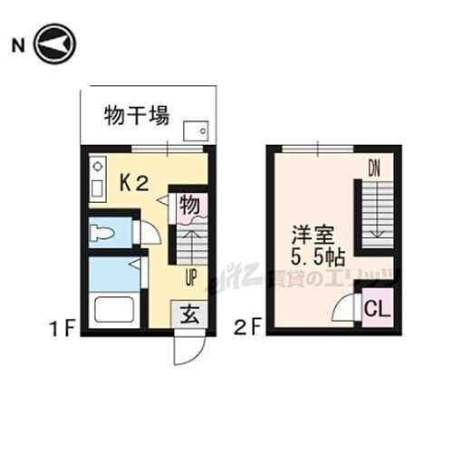 京都府京都市右京区太秦開日町 太秦駅 1K アパート 賃貸物件詳細