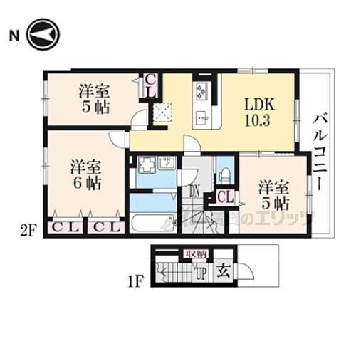 滋賀県甲賀市甲南町新治 甲南駅 3LDK アパート 賃貸物件詳細
