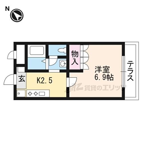 滋賀県大津市今堅田2丁目 堅田駅 1K マンション 賃貸物件詳細