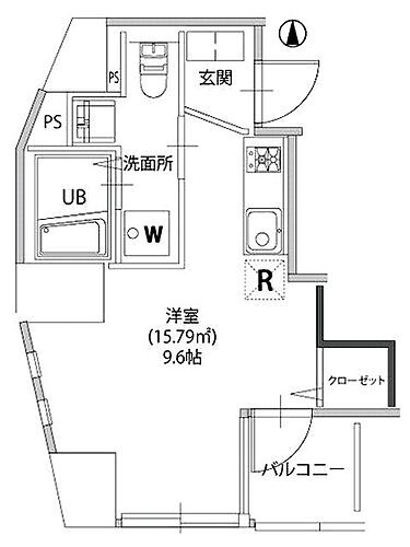 アリカ文京本郷 9階 ワンルーム 賃貸物件詳細