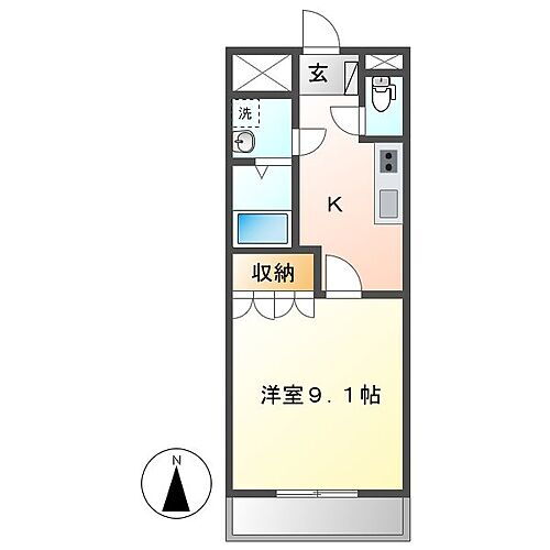 岡山県総社市中原 総社駅 1K アパート 賃貸物件詳細