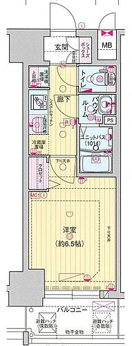 大阪府大阪市西区境川2丁目1-20 九条駅 1K マンション 賃貸物件詳細