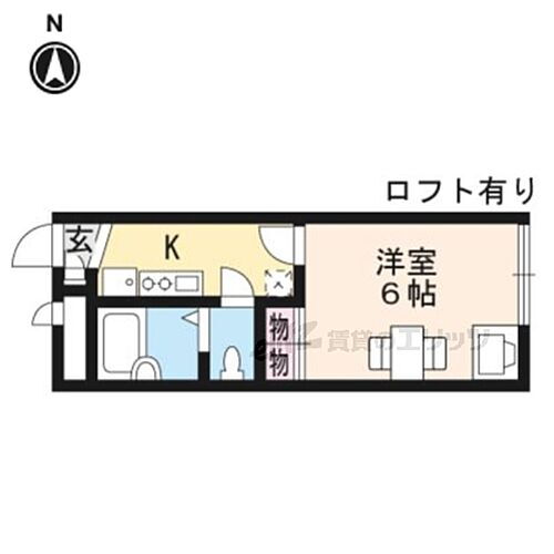滋賀県大津市本堅田3丁目 堅田駅 1K アパート 賃貸物件詳細