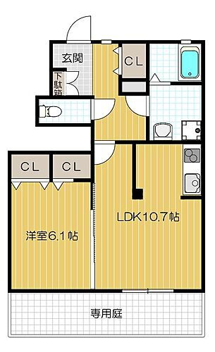 大阪府枚方市大峰元町1丁目32-1 藤阪駅 1LDK アパート 賃貸物件詳細