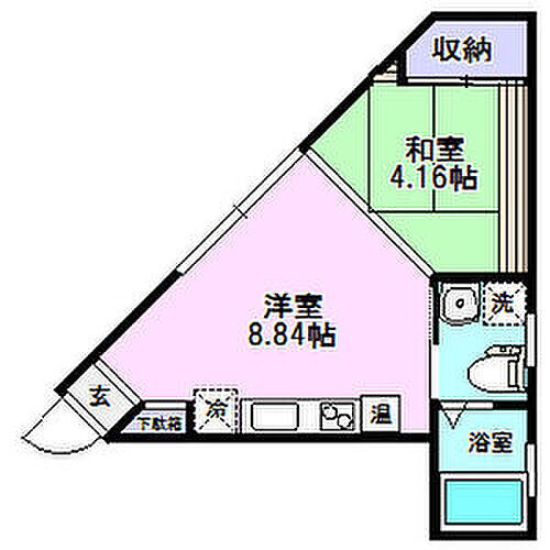 岐阜県岐阜市野一色8丁目 長森駅 ワンルーム マンション 賃貸物件詳細