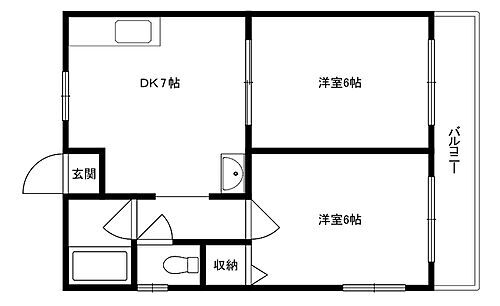 大阪府高槻市氷室町4丁目18-2 摂津富田駅 2DK マンション 賃貸物件詳細