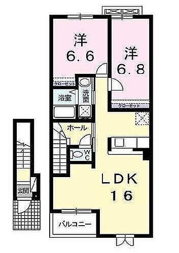 滋賀県東近江市小脇町 太郎坊宮前駅 2LDK アパート 賃貸物件詳細