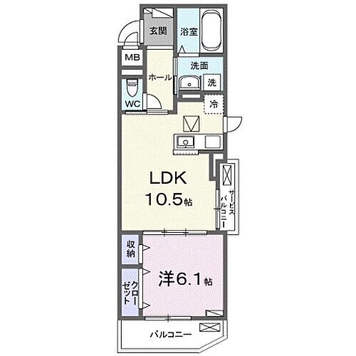 滋賀県守山市水保町 守山駅 1LDK アパート 賃貸物件詳細