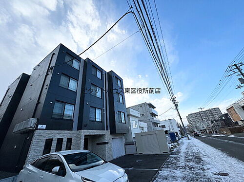 北海道札幌市東区北二十五条東１８丁目 地上4階地下1階建 築1年4ヶ月