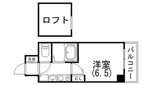 エステムコート神戸県庁前ＩＩＩフィエルテ 5階 1K 賃貸物件詳細