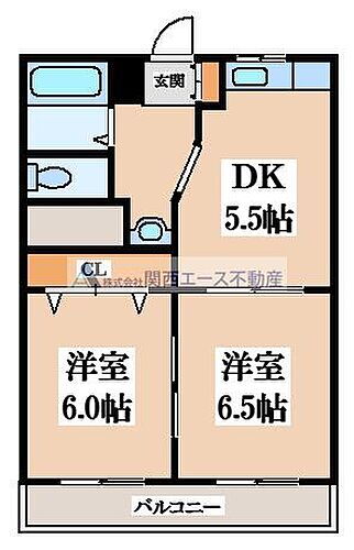 大阪府東大阪市菱屋西3丁目 河内小阪駅 2DK マンション 賃貸物件詳細